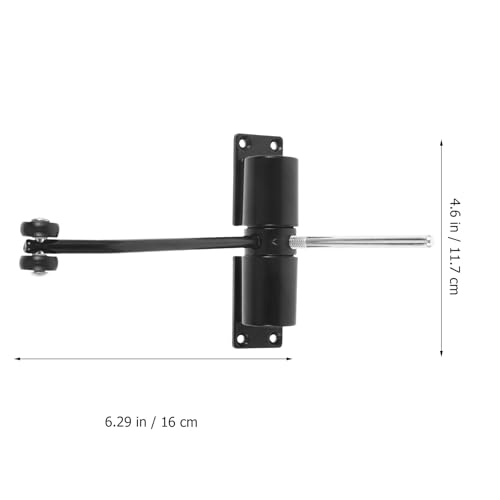 Cierrapuertas automático resistente y oculto para puertas de madera interiores 3