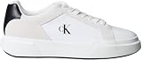 AJUSTE PERFECTO: Las zapatillas sneakers originales de Calvin Klein de hombre son superllamativas y se adaptan perfectamente al pie. Gracias a su cómoda plantilla de gomaespuma son supercómodas de llevar.