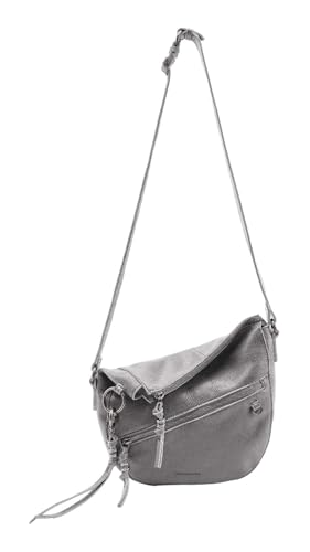 Sac à épaule FREDsBRUDER My Forever Friend gris en cuir