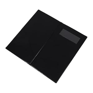 Togeval Schwarz Gästescheckbuch