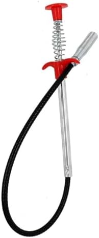 Divayanshi Flexible Drain Cleaner Wire Stick | Stainless Steel Hair Catching Claw Tool for Sink, Sewer, Pipe, Basin and Gardening | Spring Plunger for Kitchen, Bathroom – 160 cm Clog Remover