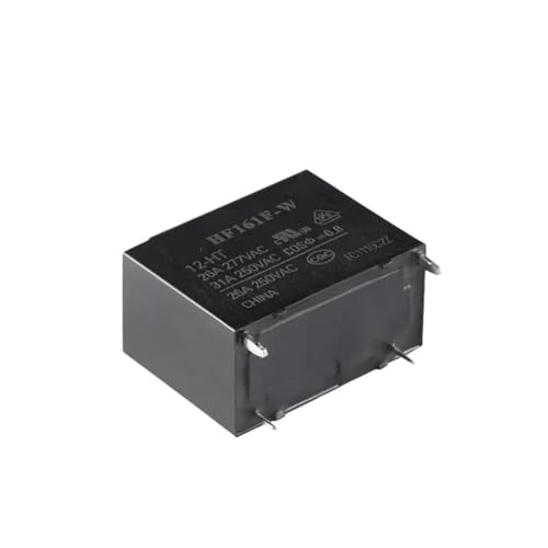 Relé HF161F HF161F-W HF161F-W-12-HT 12VDC 26A 250VAC de 4 pines normalmente abierto