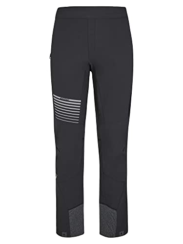 Ziener Herren NAWO Softshell-Hose | Skitour, Nordic, Winddicht, elastisch, funktionell, Black, 58