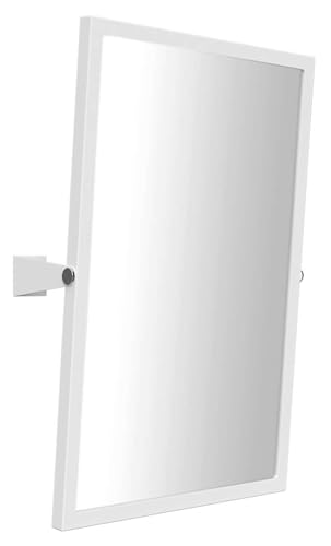 Espejo basculante PMR HELP, color blanco, 40 x 60 cm