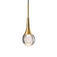 Amazon.co.jp : 億兆堂 1灯 LEDペンダントライト 光の雫 天井照明