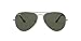 Produktbild Ray-Ban Unisex Aviator Sonnenbrille, Grey, 62 mm