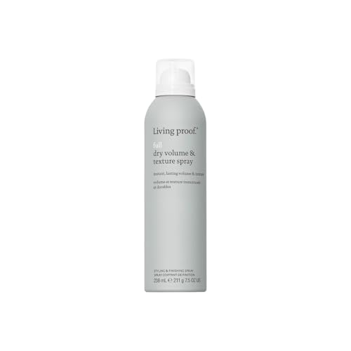 Living Proof Full Dry Volume & Texture Spray | Spray texturisant pour cheveux fins et clairsemés pour du volume et du corps | Protection contre la chaleur et look naturel | 238ml