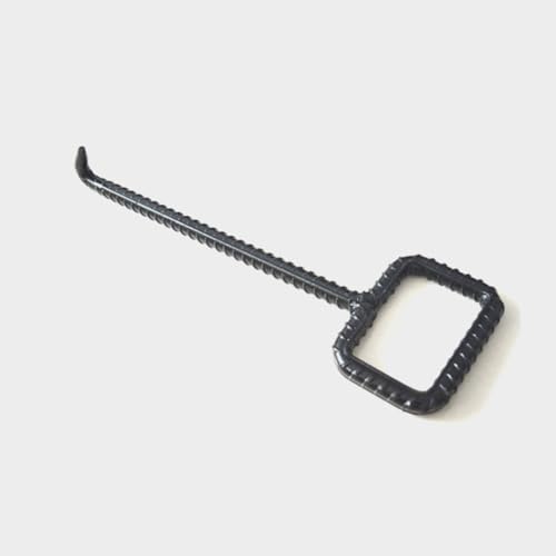 Crochet de levage en acier noir pour couvercle de regard de voirie - 7