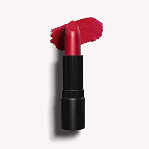 Luxury by Sofia Organic Lipstick | Natural, Non-Toxic, Moisturizing, Long-Lasting & Highly Pigmented | Organic Butters, Botanical Extracts & Essential Plant Oils | Vibrant Colors (Pink Rose)