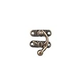 Vintage Metallbeschläge Möbelbox Ledertasche Hardware Dekoration Verschluss...