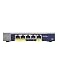 NETGEAR 5-Port Gigabit Ethernet Smart Managed Plus PoE Switch (GS105PE) - with 2 x PoE PD Powered @ 19W Pass-thru, Desktop, and ProSAFE Limited Lifetime Protection