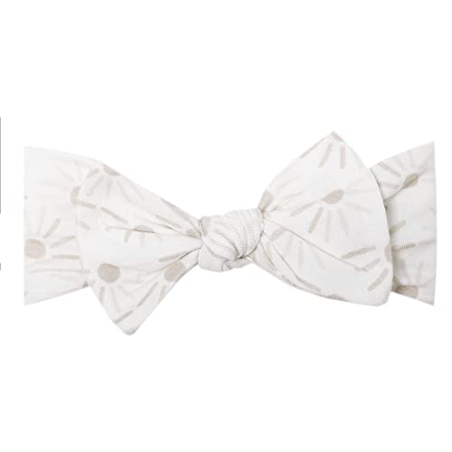 Image of Copper Pearl Baby Bows: Stylish Headbands for Baby Girls, Premium Soft and Stretchy Baby Headbands, Perfect for Newborns, Trendy Designs - Shine