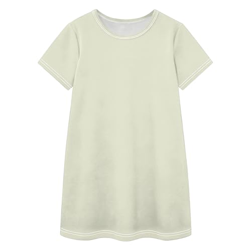 Vestido de manga corta para niña ideal para tardes de parque