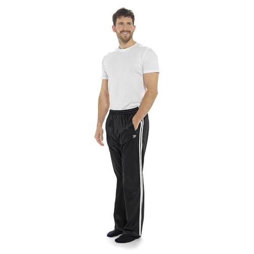Jogging bas homme rayé de loisir respirant taille élastique M-XXL