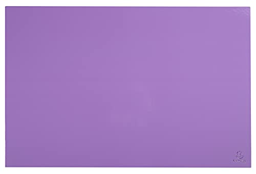 Exacompta - Réf. 60164D - 1 sous-mains en carton Aquarel - Compatible avec des souris optiques et laser - Format Wide grande longueur et courte profondeur -...