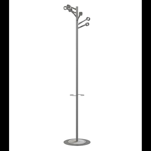 UNiLUX Garderobenständer BOURGEON, Höhe: 1.740mm, metallgrau