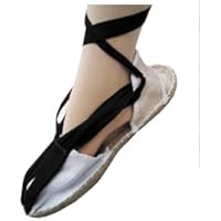 DISBACANAL Alpargata regional adulto modelo flor - Negro, 39