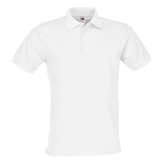 Fruit of the Loom Premium Polo S M L XL XXL 3XL auch Farbsets Weiss XL