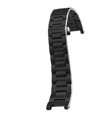 Bracelet de montre noir acier pour sublimer votre montre au bureau