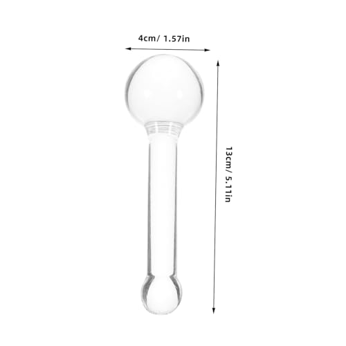 Pestle de cristal Zerodeko para moler con mango largo miniatura 2