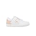 Lacoste Women's Court Cage Sneaker, White/Light Pink, 8.5