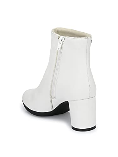 Image of Delize Womens Silver Ankle Boots 57010
