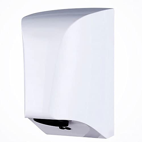 High-Speed 750W Mini Automatic Hand Dryer - Wall-Mounted Electric Hand Dryer with Adjustable Hot/Cold Settings for Bathrooms &amp; Toilets - Energy Efficient Induction Design