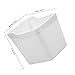 WOONEKY 6 piezas Organizador de Pared para Tablero Perforado con Ganchos Cubetas de Almacenamiento Blancas Resistente y Versátil para Garaje Taller Cocina y Oficina Imagen de WOONEKY 6 piezas Organizador de Pared para Tablero Perforado con Ganchos Cubetas de Almacenamiento Blancas Resistente y Versátil para Garaje Taller Cocina y Oficina