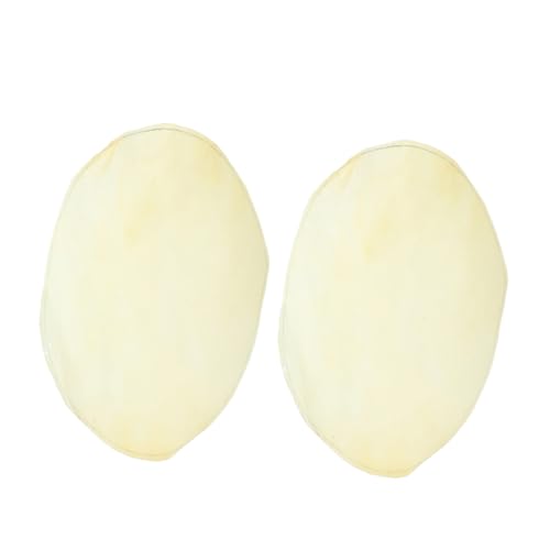 POPETPOP 2 piezas Piel de Africano Cuero Duradero para Accesorios Percusión Reemplazo Drum Heads