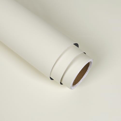 Papier peint blanc cassé amovible pour masquer les défauts - 2