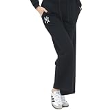 [ニューエラ] レディース スウェット パンツ ジョガー ワイド ロング ズボン MLB STRAIGHT JOGGER [並行輸入品]