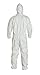 DuPont White Tyvek Disposable Coveralls With Hood Medium TY127SWH-M