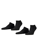 ESPRIT Herren Basic Uni 2-Pack Sneaker Biologische Baumwolle Schwarz Weiß viele weitere Farben verstärkte Herrensneaker ohne Motiv atmungsaktiv dünn und einfarbig im Multipack 2 Paar