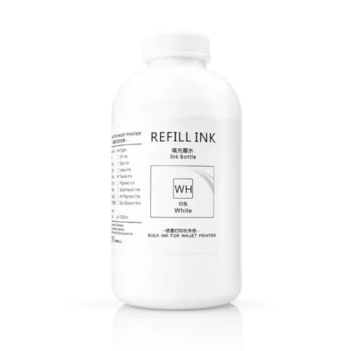 1000ml dtgeLX^CCNpߕpdx5 dx6 dx7 tx800 printheads l800 1390 R1900 R2000 F2000 F2100ɓKĂ܂(White)