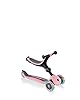 Globber GO-UP Foldable Lights - 3 in 1 Tricycle 120/80mm ABEC 5 3 Wheel Height Adjustable LED Wheels Pastel Pink, standard size #1