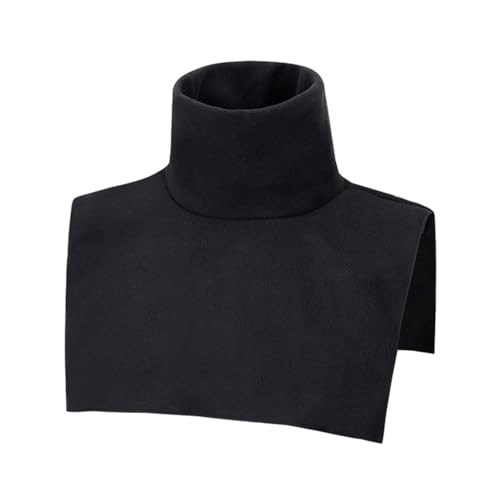 Generisch Collar de moto – calentador de cuello de forro polar resistente al viento para moto, cuello completo, bufanda elástica de invierno para hombres y mujeres, Características únicas
