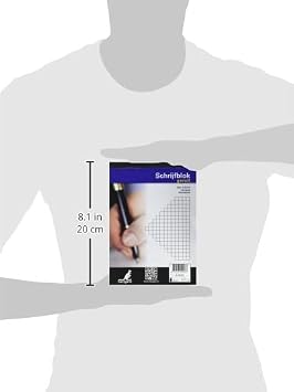 Kangaro A5 Squared Notepad 5 mm 60 g/m² 100 Sheets