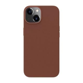Coque cuir iPhone 14 MagSafe Evelatus évite rayures ajustement précis
