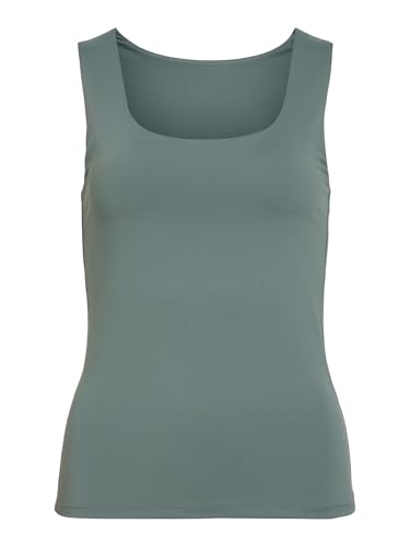 Débardeur à col en U Vila Noos Vikenza femme, finitions premium et coupe pure