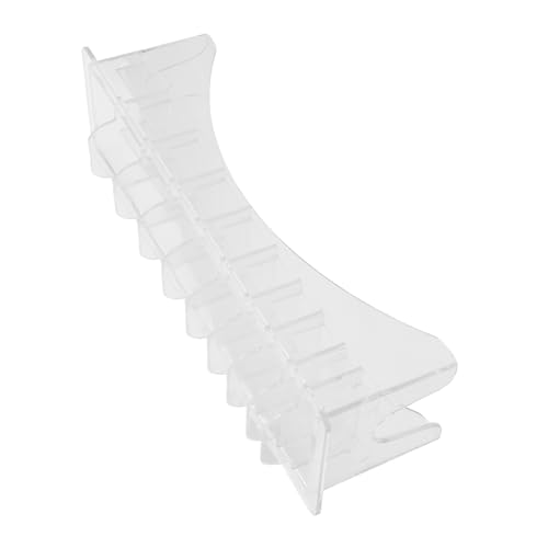 TOVINANNA Clipper Comb Holder Barber Storage Box 10-clip Organizer Wall Mount Hair Cutting Tool Storage