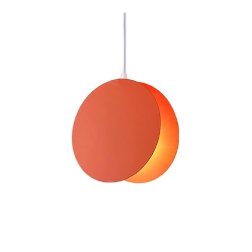 Chandelier nordique créatif orange pour illuminer une chambre d'enfant ou un restaurant chaleureux