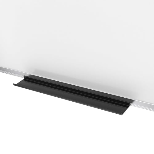 Image of VIZ-PRO Magnetic Dry Erase Board, 60 X 36 Inches, Foldable Wall-Mounted Whiteboard with Silver Aluminum Frame & Marker Tray for School Office and Home 5' X 3'