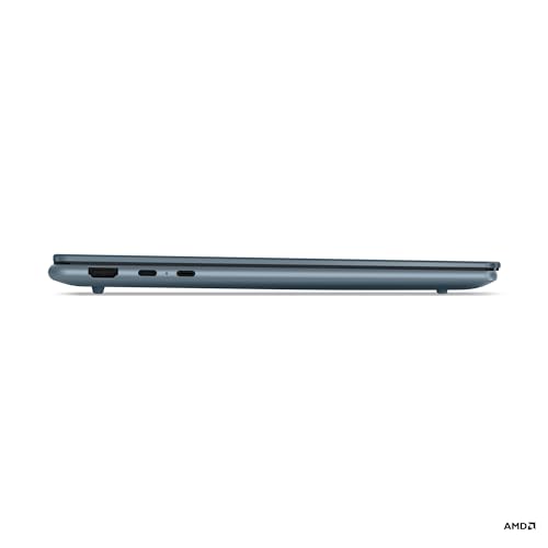 Lenovo Yoga Slim 7 14AKP10 - Ordinateur Portable 14'' OLED WUXGA Copilot+ (AMD Ryzen AI 7 350, RAM 16Go, SSD 512Go, AMD Radeon 860M Graphics, Windows 11 Home) Clavier AZERTY Français - Tidal Teal