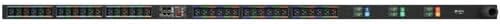 Vertiv GI30146 Geist Power Distribution Unit - Black Powder Coat - Monitored - 36 x Combination C13/C19 - Network (RJ-45) - 0U - 3 meter Power Cord with 3P+N+E (IP44) (Renewed)