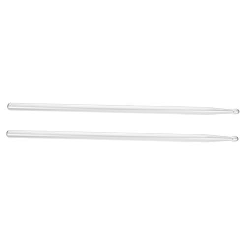 Baquetas Yardwe de diseño ergonómico, ligeras, fabricadas en aleación de aluminio para práctica de batería miniatura 1