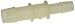 Eldon James C8-6NN Natural Nylon Reduction Coupler, 1/2" Hose Barb to 3/8" Hose Barb (Pack of 10)
