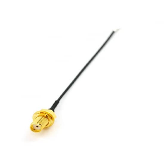Techtonics Female SMA to UFL Connector Interface Cable - 2 Pcs(Black) (B07QB8XCNF) Amazon Price History, Amazon Price Tracker