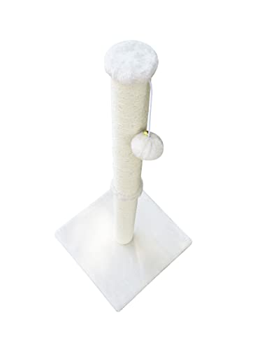 Petbarn Cat Scratching Post Beige (Beige) - Image 4