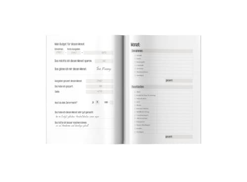 Haushaltsbuch: Der Finanzplaner für 2 Jahre- Einfach, strukturiert und übersichtlich. Alle Einnahmen