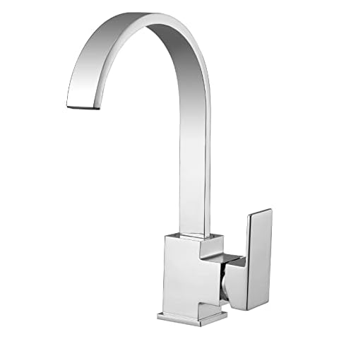Grifo mezclador cuadrado Mighbow para fregadero de cocina Cover